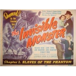 INVISIBLE MONSTER (THE ), 12 CHAPTER SERIAL, 1950